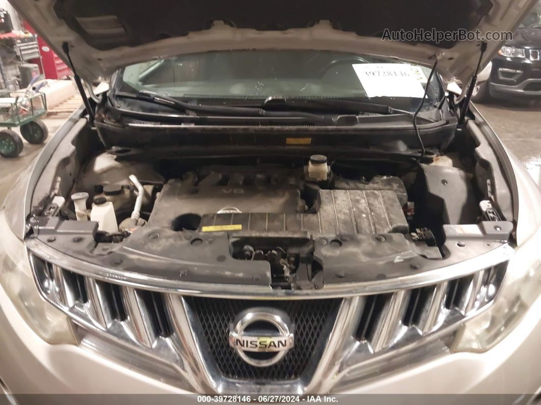 2010 Nissan Murano Sl Gray vin: JN8AZ1MW5AW138103