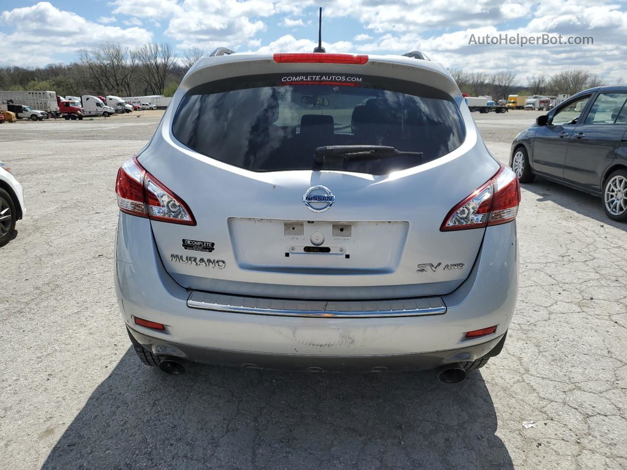 2011 Nissan Murano S Серебряный vin: JN8AZ1MW5BW150771