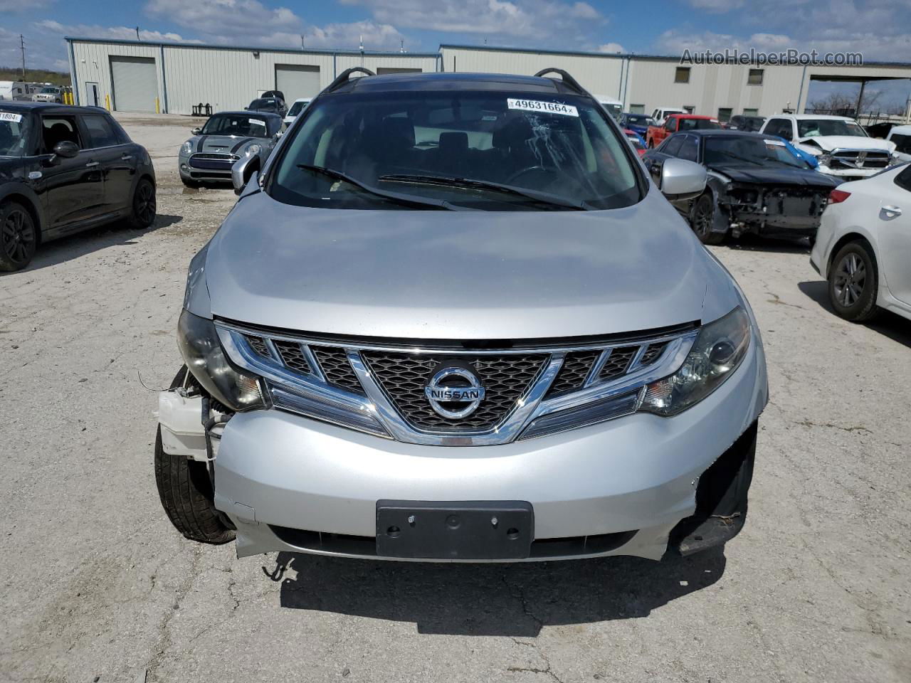 2011 Nissan Murano S Серебряный vin: JN8AZ1MW5BW150771