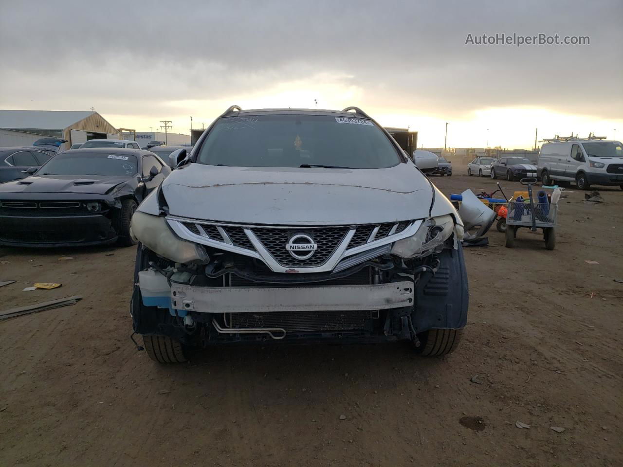 2011 Nissan Murano S Silver vin: JN8AZ1MW5BW175167