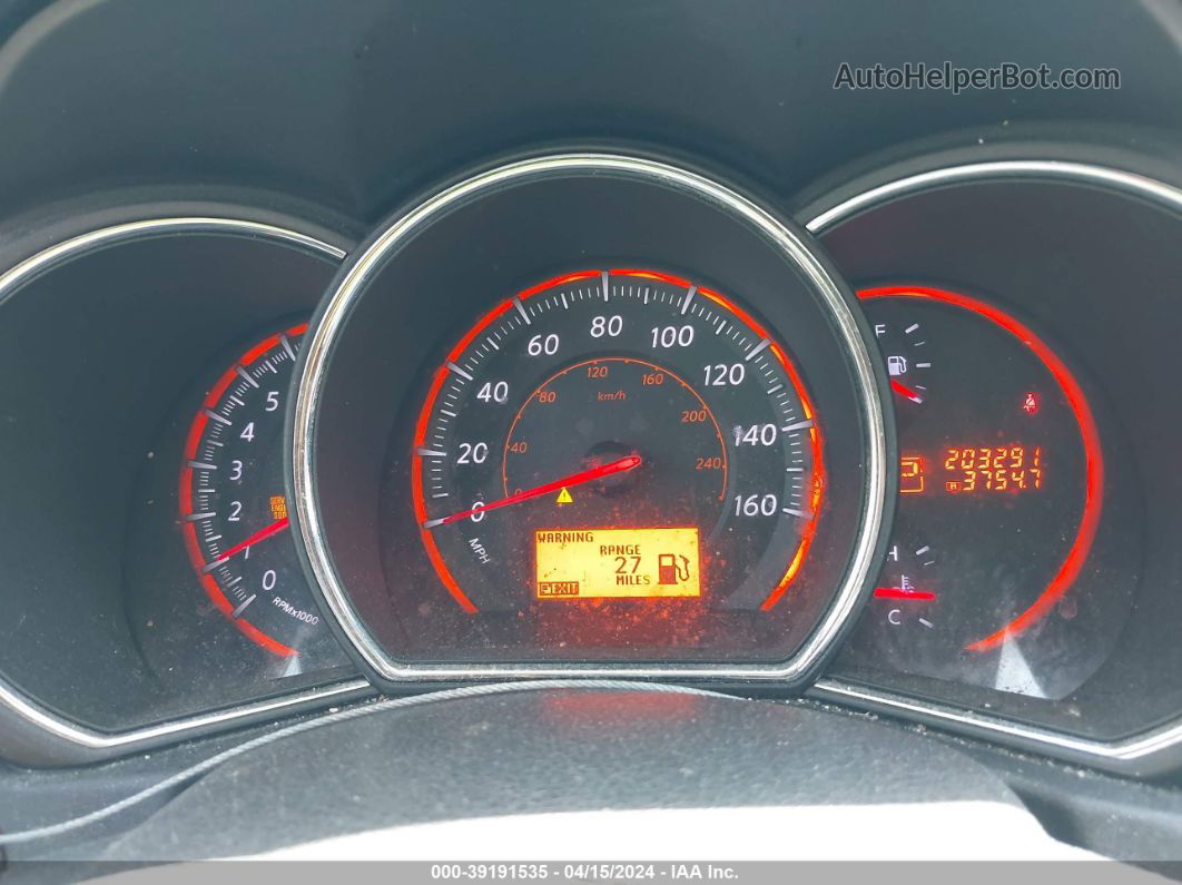 2010 Nissan Murano Sl Silver vin: JN8AZ1MW6AW111105