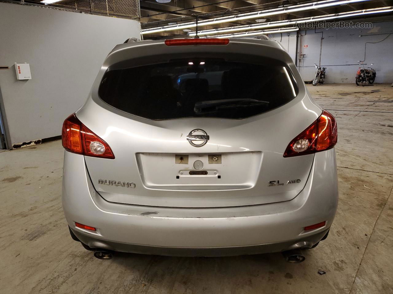 2010 Nissan Murano S Серебряный vin: JN8AZ1MW6AW112948