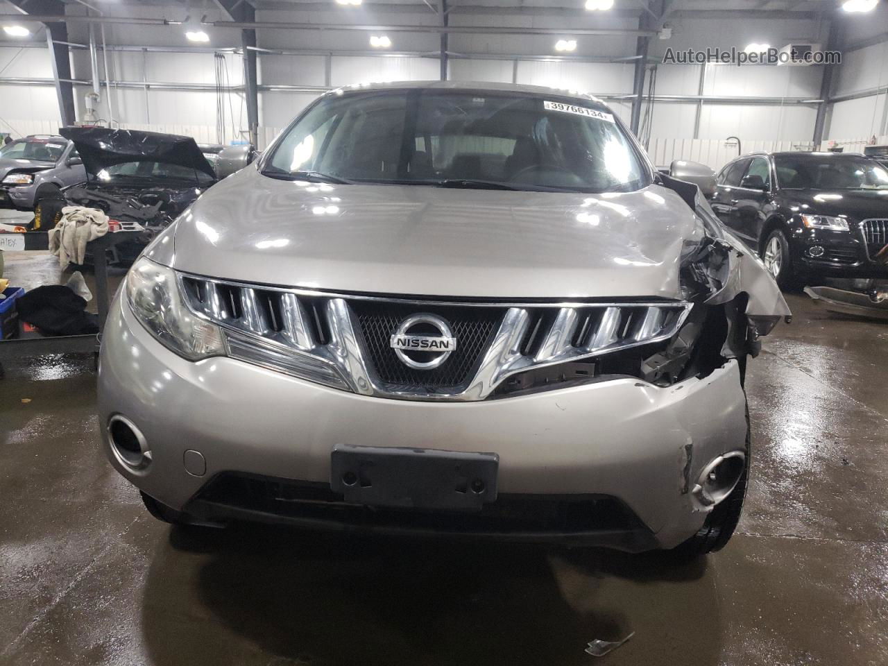 2010 Nissan Murano S Серый vin: JN8AZ1MW6AW118278