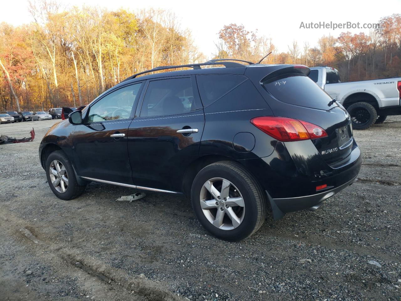 2010 Nissan Murano S Black vin: JN8AZ1MW6AW120239