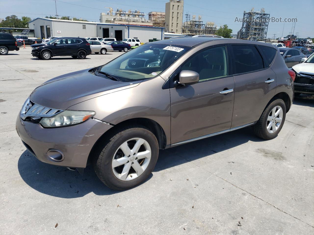 2010 Nissan Murano S Tan vin: JN8AZ1MW6AW126719