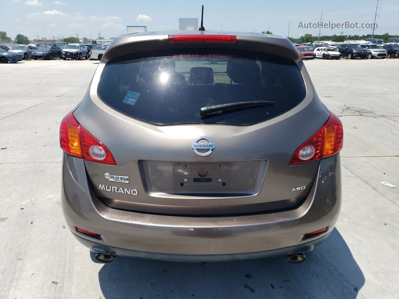 2010 Nissan Murano S Tan vin: JN8AZ1MW6AW126719