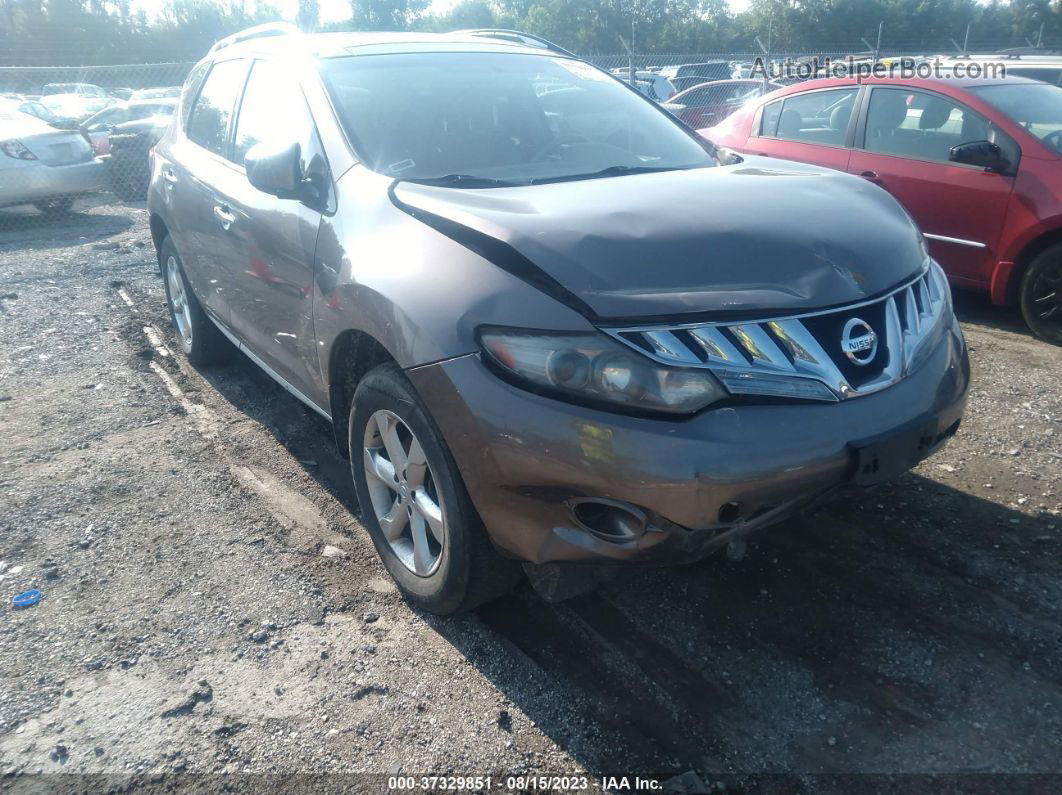 2010 Nissan Murano Sl Brown vin: JN8AZ1MW6AW129751