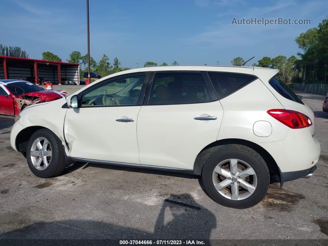 2010 Nissan Murano S White vin: JN8AZ1MW6AW136585