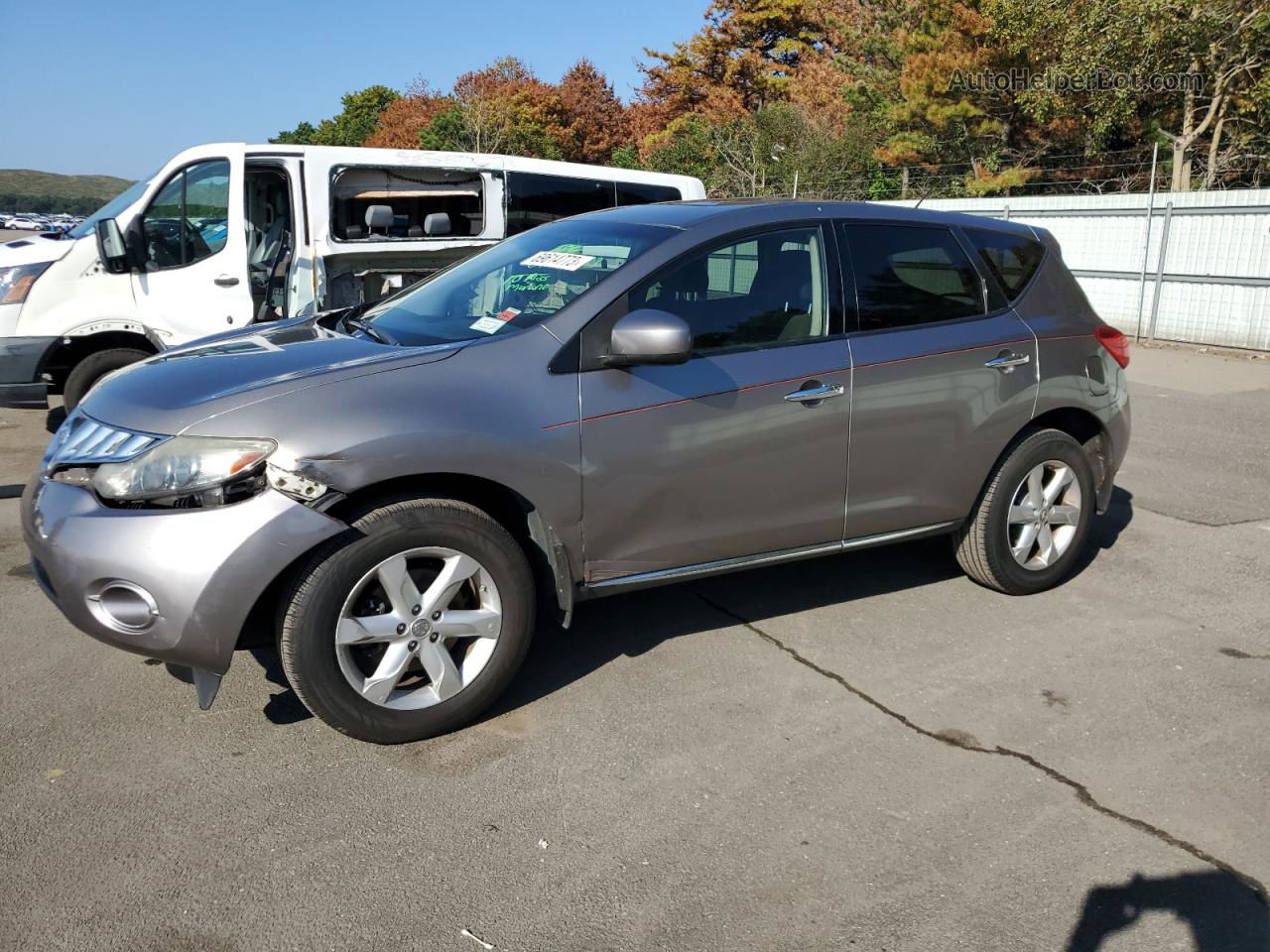 2010 Nissan Murano S Серый vin: JN8AZ1MW6AW139518