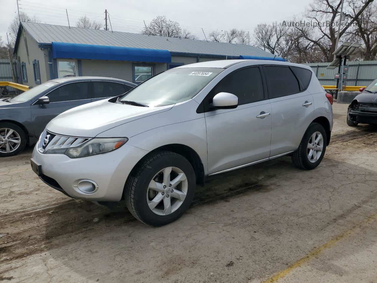 2010 Nissan Murano S Silver vin: JN8AZ1MW6AW139986