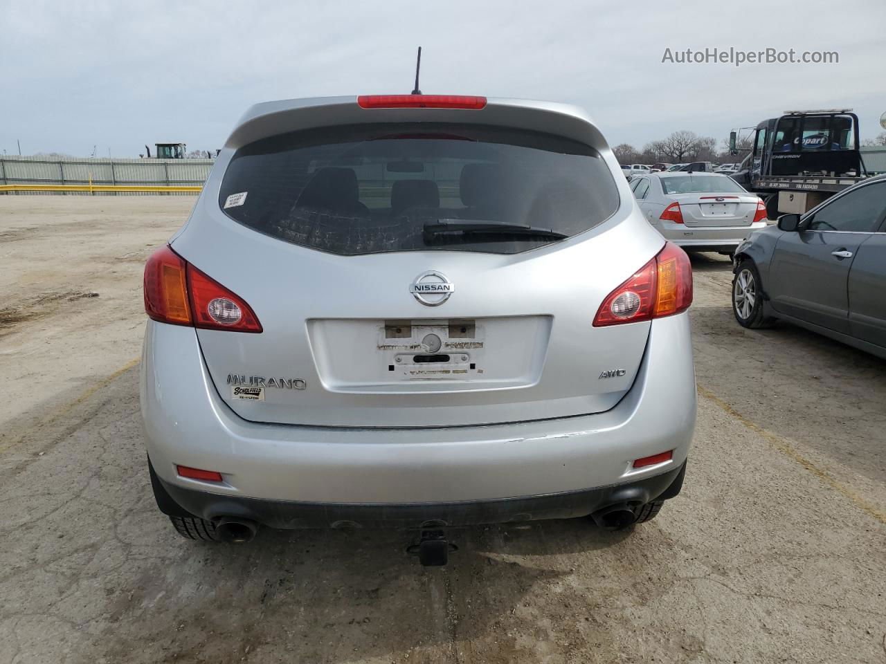 2010 Nissan Murano S Silver vin: JN8AZ1MW6AW139986