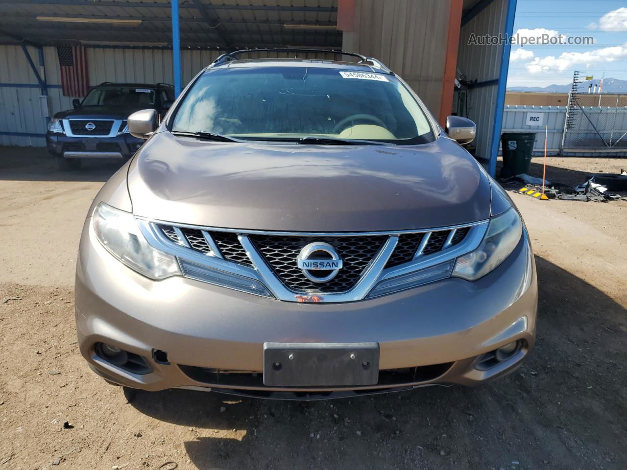 2011 Nissan Murano S Brown vin: JN8AZ1MW6BW150553