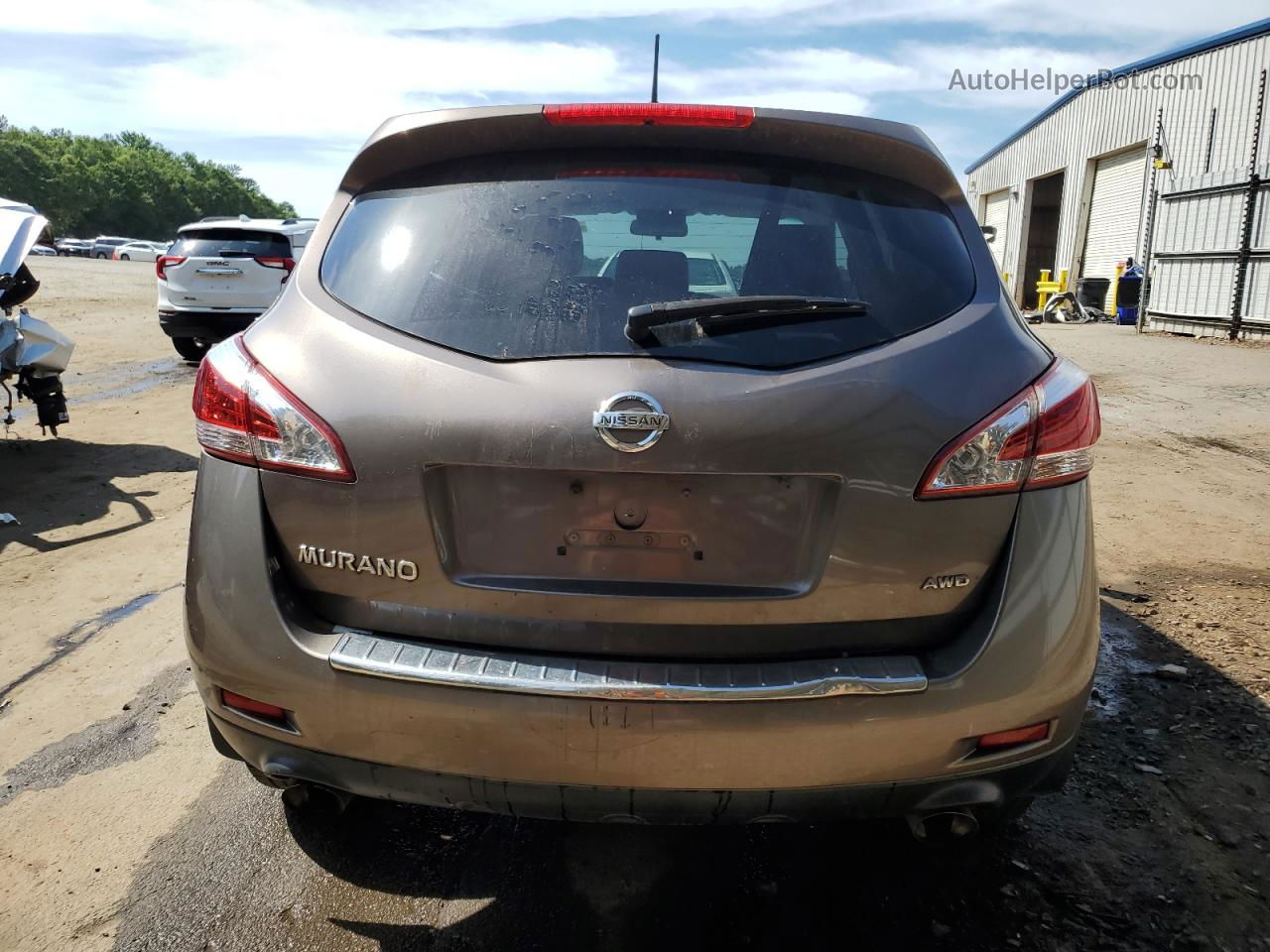 2011 Nissan Murano S Brown vin: JN8AZ1MW6BW164825