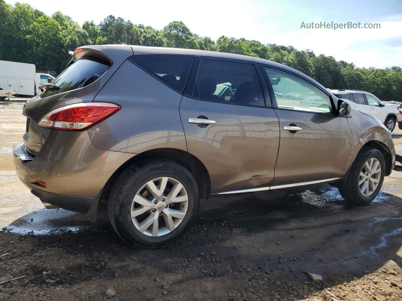 2011 Nissan Murano S Brown vin: JN8AZ1MW6BW164825