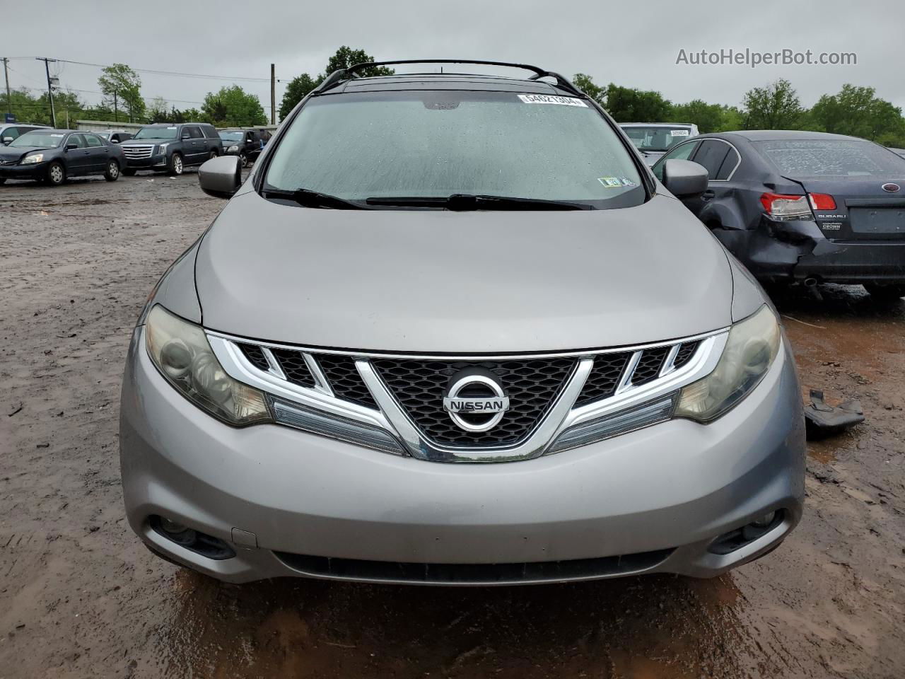 2011 Nissan Murano S Серебряный vin: JN8AZ1MW6BW182709