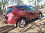 2011 Nissan Murano Sl Burgundy vin: JN8AZ1MW6BW186789