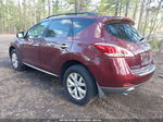 2011 Nissan Murano Sl Burgundy vin: JN8AZ1MW6BW186789