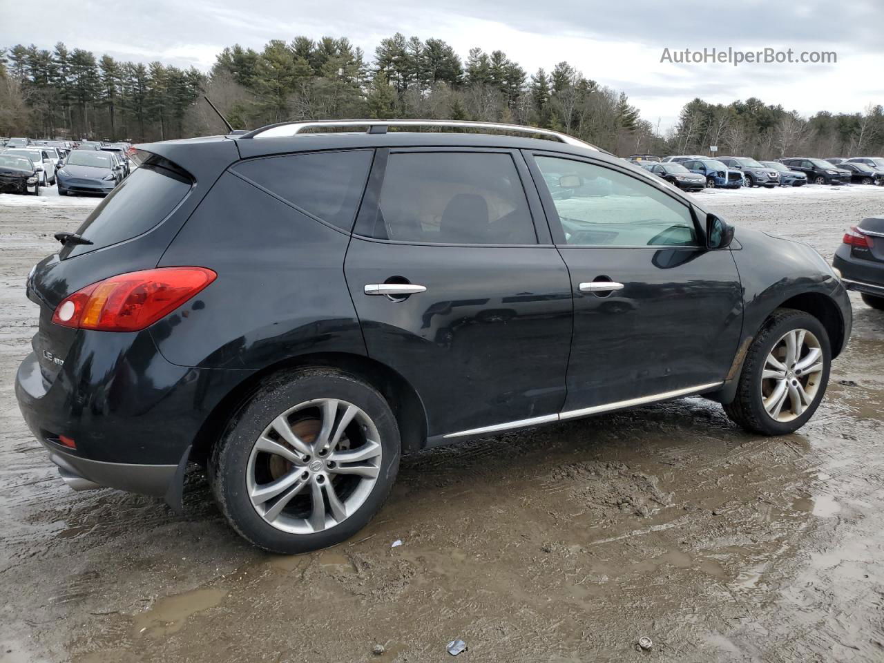 2010 Nissan Murano S Черный vin: JN8AZ1MW7AW101201