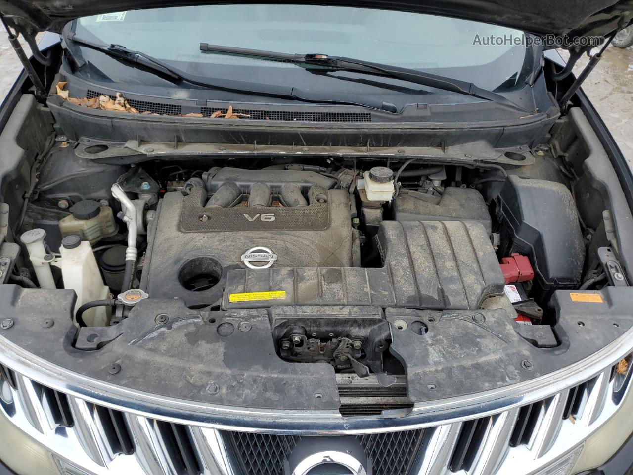 2010 Nissan Murano S Черный vin: JN8AZ1MW7AW101201