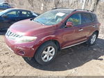 2010 Nissan Murano Sl Maroon vin: JN8AZ1MW7AW103787