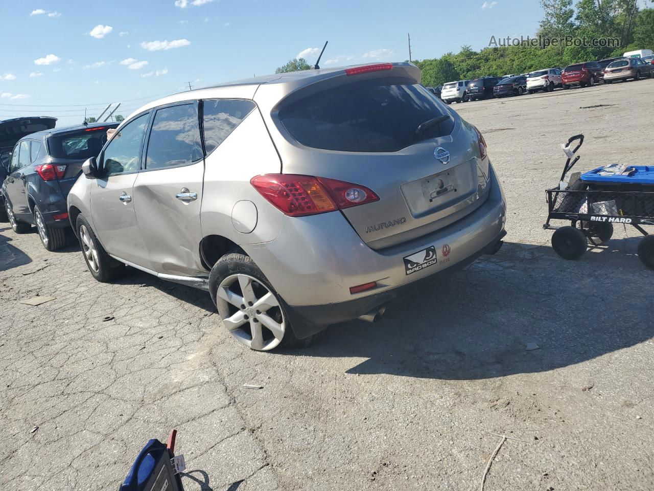 2010 Nissan Murano S Tan vin: JN8AZ1MW7AW106530