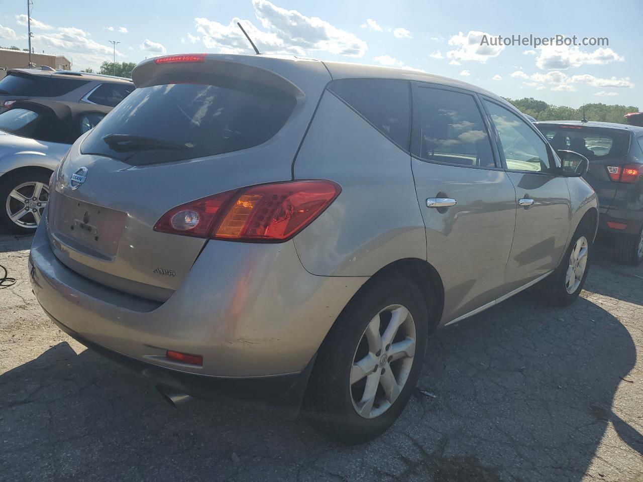 2010 Nissan Murano S Tan vin: JN8AZ1MW7AW106530