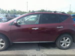 2010 Nissan Murano Sl Maroon vin: JN8AZ1MW7AW112635