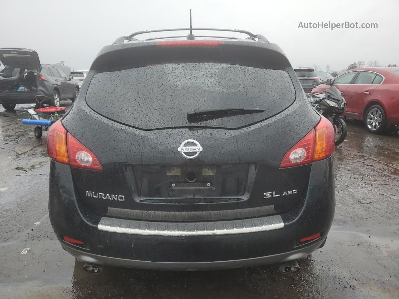 2010 Nissan Murano S Black vin: JN8AZ1MW7AW127457