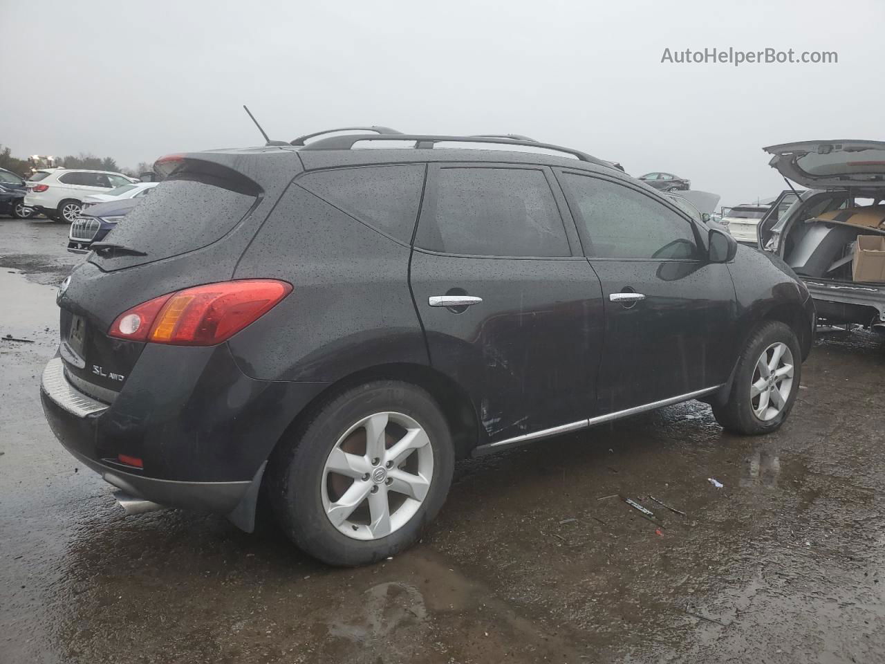 2010 Nissan Murano S Black vin: JN8AZ1MW7AW127457