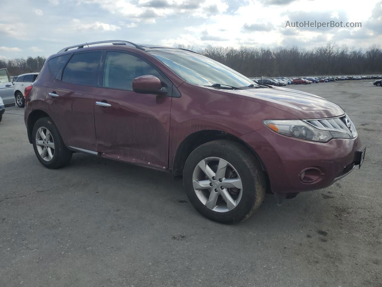 2010 Nissan Murano S Brown vin: JN8AZ1MW7AW128589