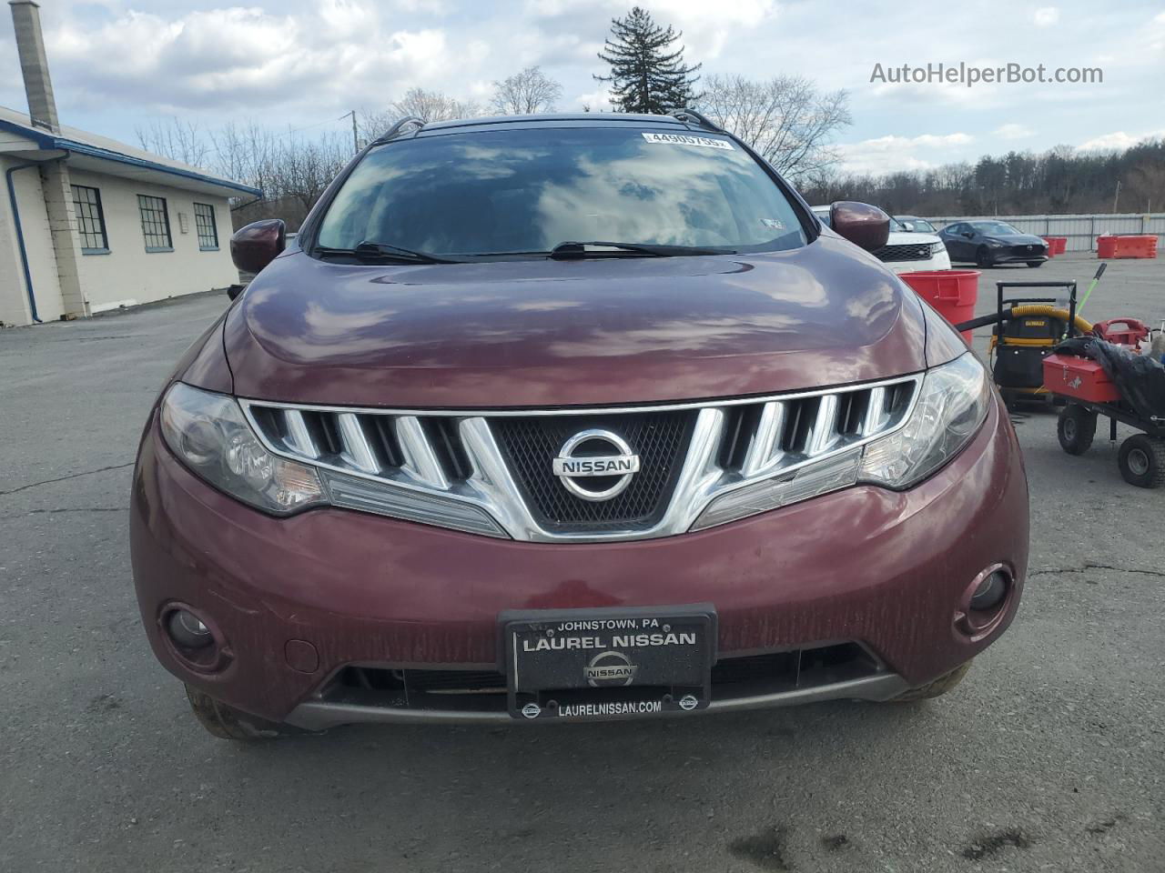 2010 Nissan Murano S Brown vin: JN8AZ1MW7AW128589