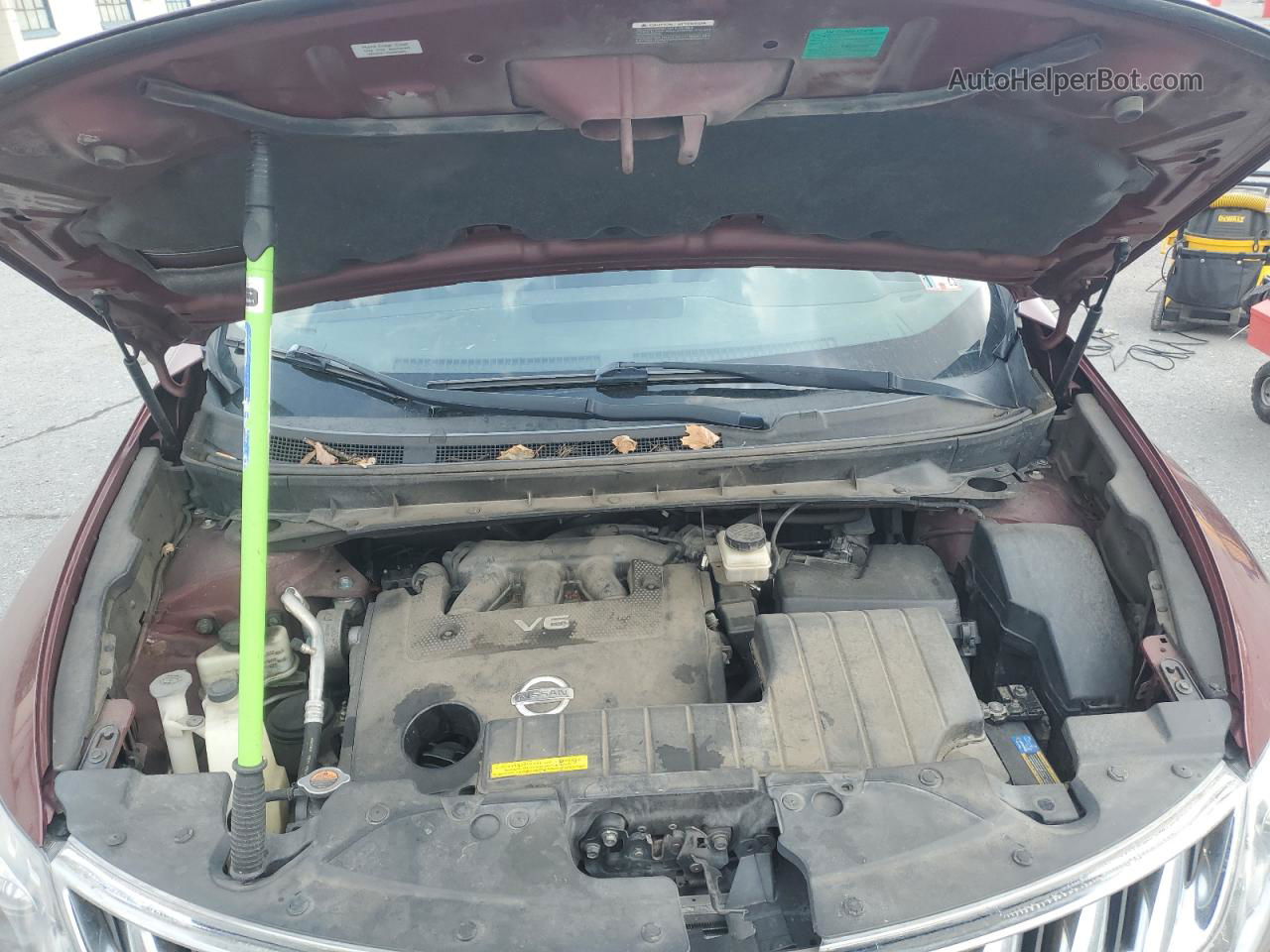 2010 Nissan Murano S Brown vin: JN8AZ1MW7AW128589