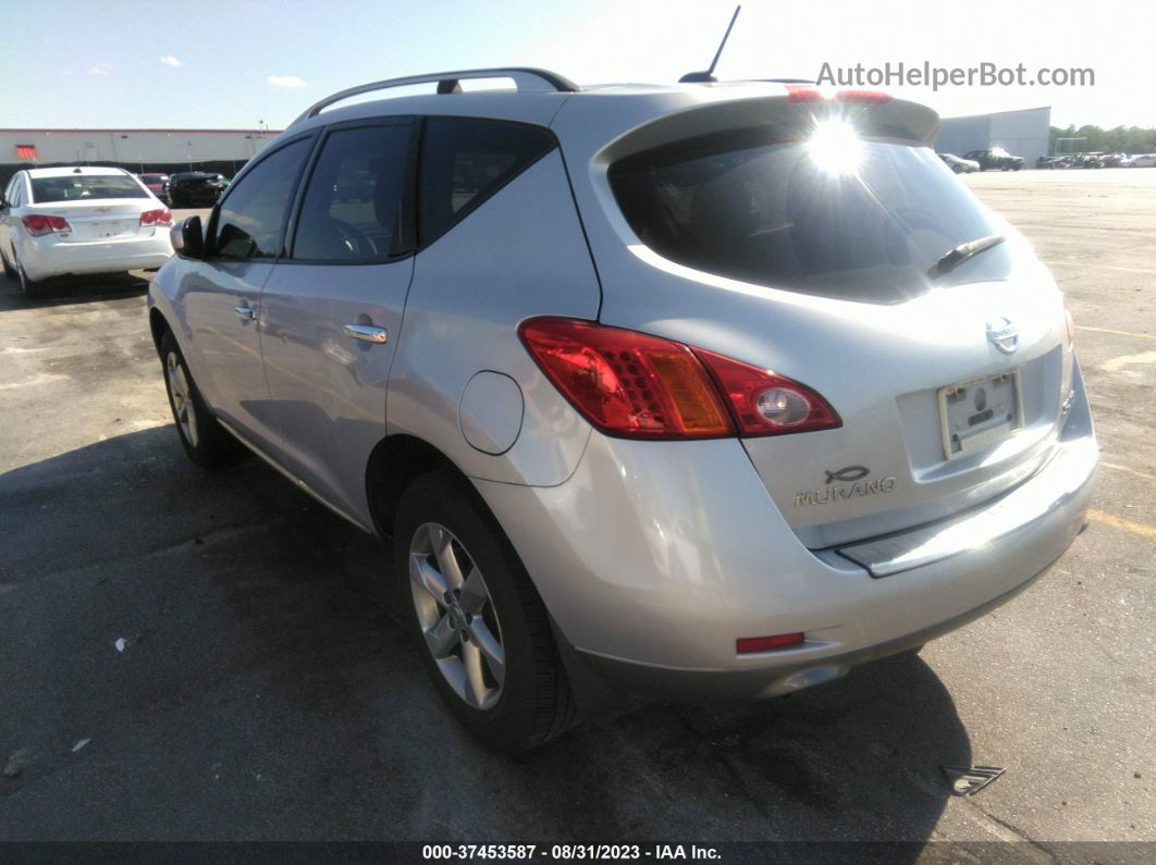 2010 Nissan Murano Sl Silver vin: JN8AZ1MW7AW130889