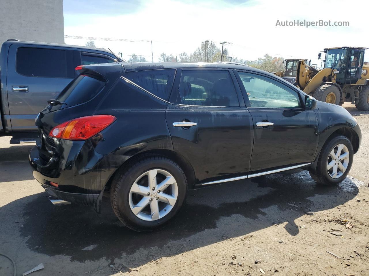 2010 Nissan Murano S Black vin: JN8AZ1MW7AW133162