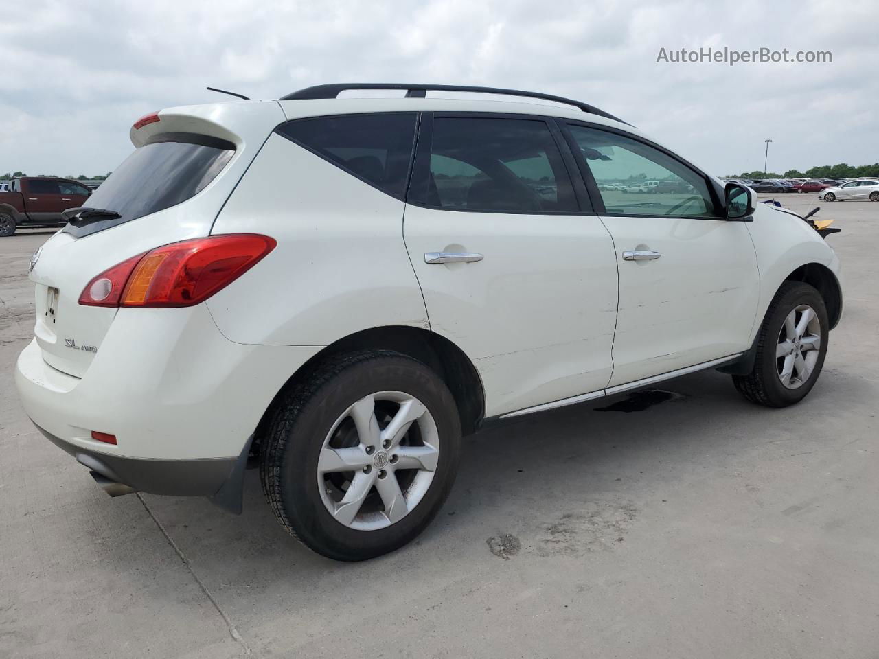 2010 Nissan Murano S White vin: JN8AZ1MW7AW136773