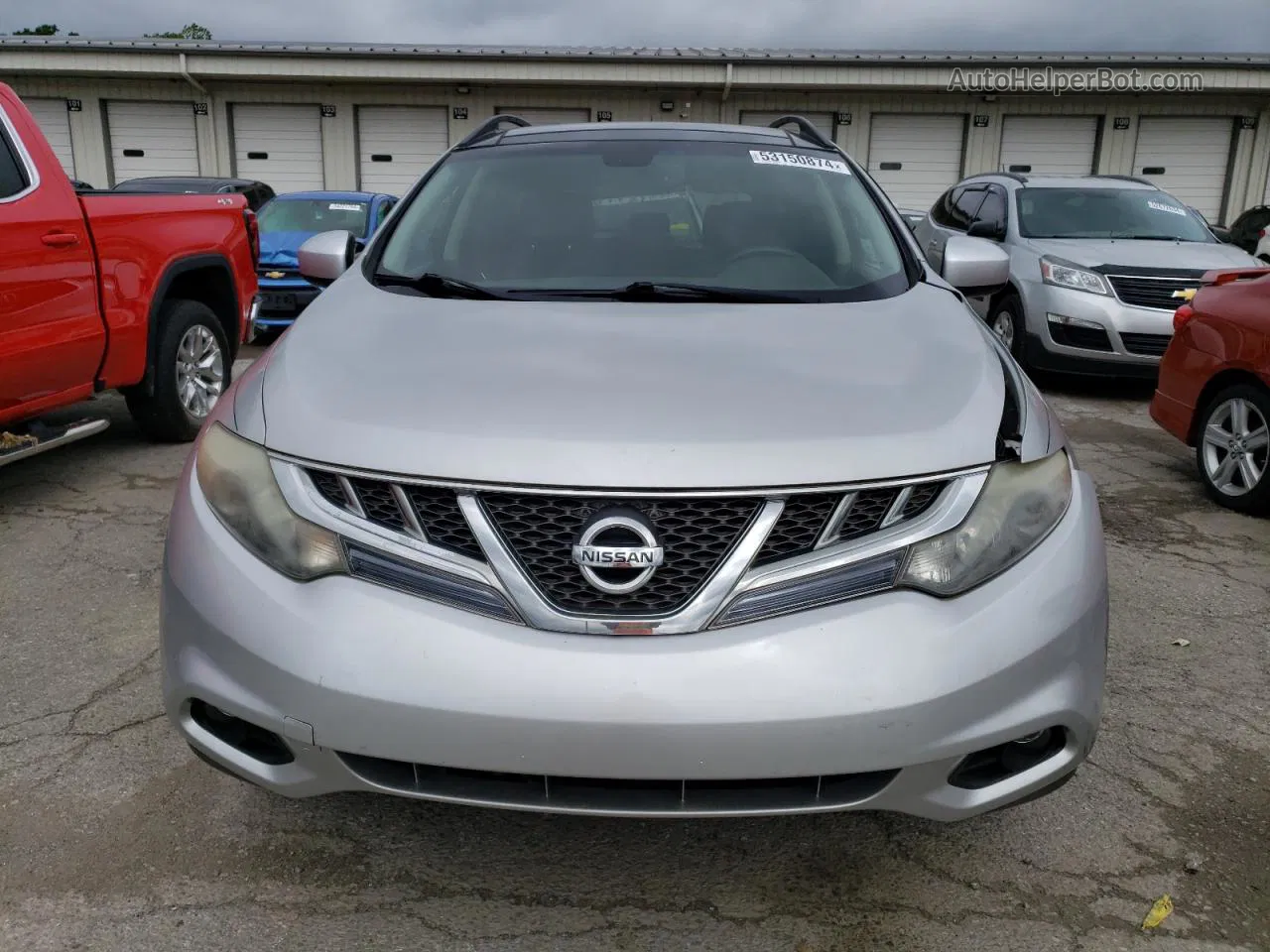 2011 Nissan Murano S Silver vin: JN8AZ1MW7BW157883