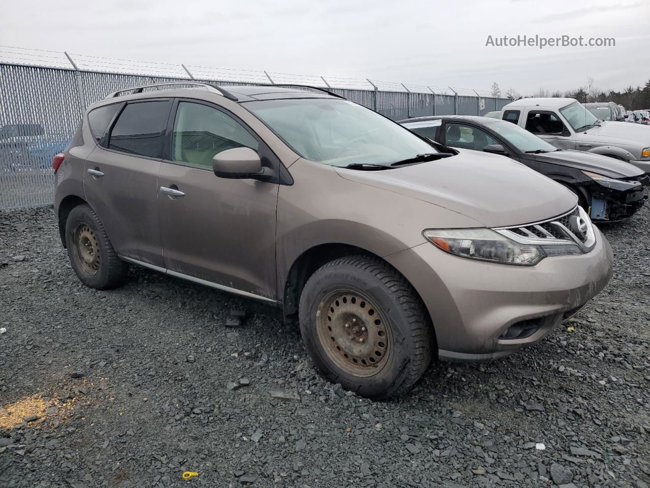 2011 Nissan Murano S Brown vin: JN8AZ1MW7BW161366