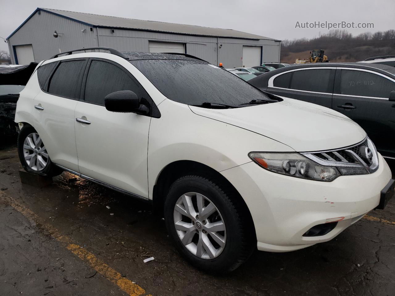 2011 Nissan Murano S White vin: JN8AZ1MW7BW175347