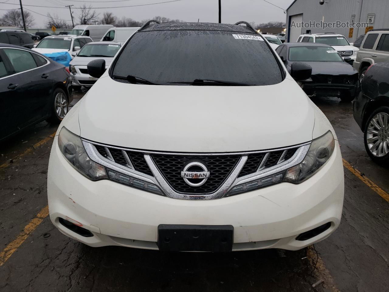 2011 Nissan Murano S White vin: JN8AZ1MW7BW175347