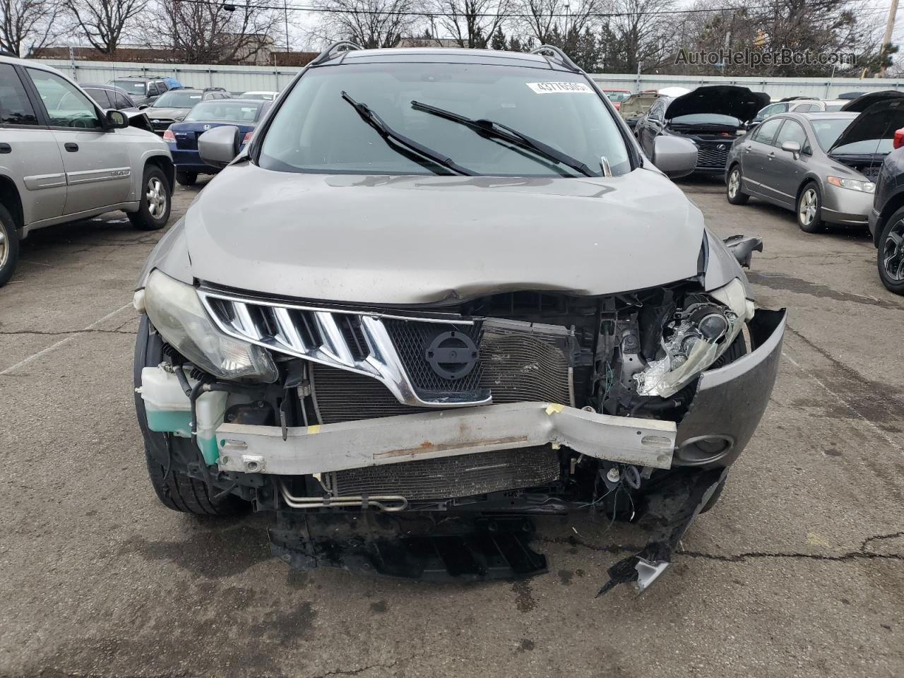 2010 Nissan Murano S Silver vin: JN8AZ1MW8AW103605