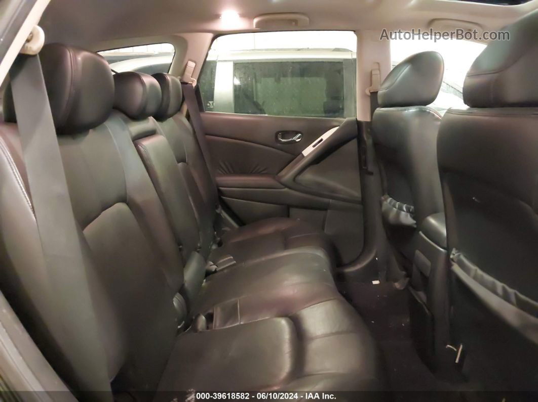 2010 Nissan Murano Sl Black vin: JN8AZ1MW8AW104334
