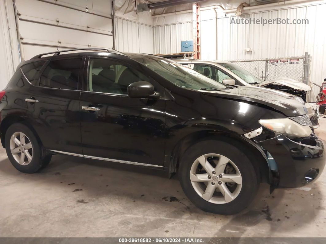 2010 Nissan Murano Sl Black vin: JN8AZ1MW8AW104334