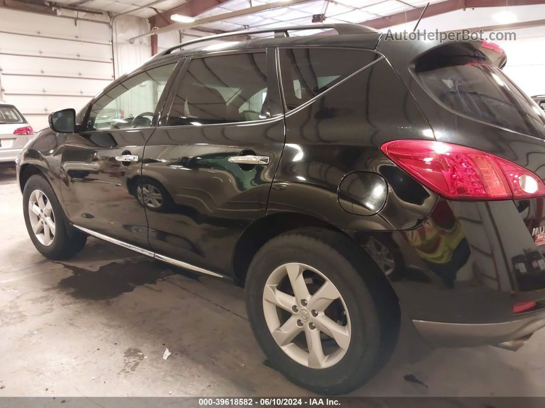2010 Nissan Murano Sl Black vin: JN8AZ1MW8AW104334