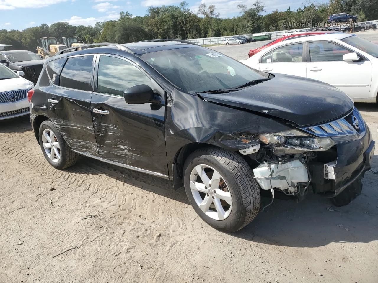 2010 Nissan Murano S Black vin: JN8AZ1MW8AW105547