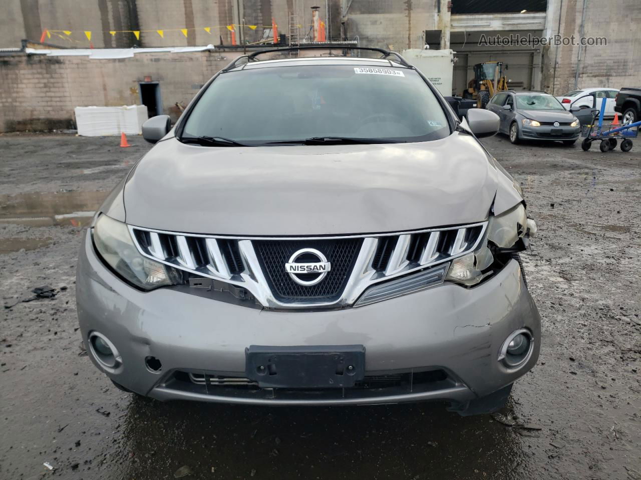 2010 Nissan Murano S Gray vin: JN8AZ1MW8AW106679