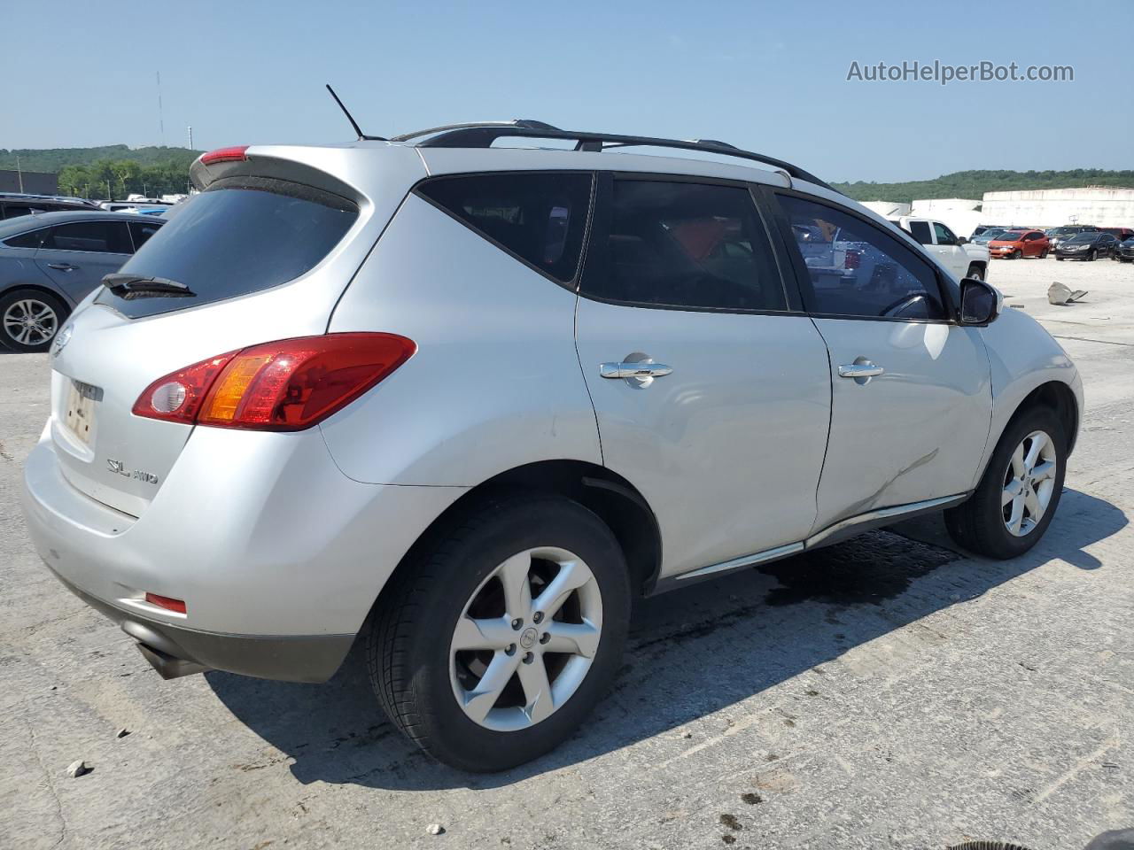 2010 Nissan Murano S Silver vin: JN8AZ1MW8AW110067