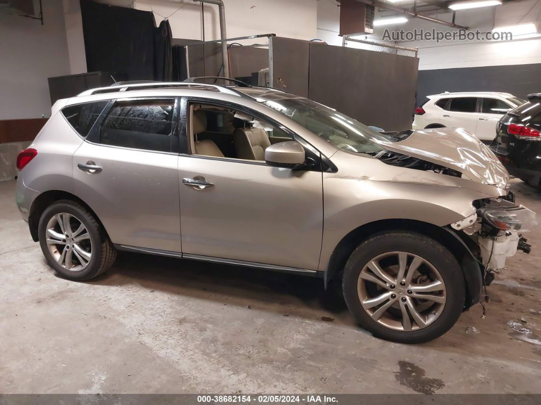 2010 Nissan Murano Le Бежевый vin: JN8AZ1MW8AW110859