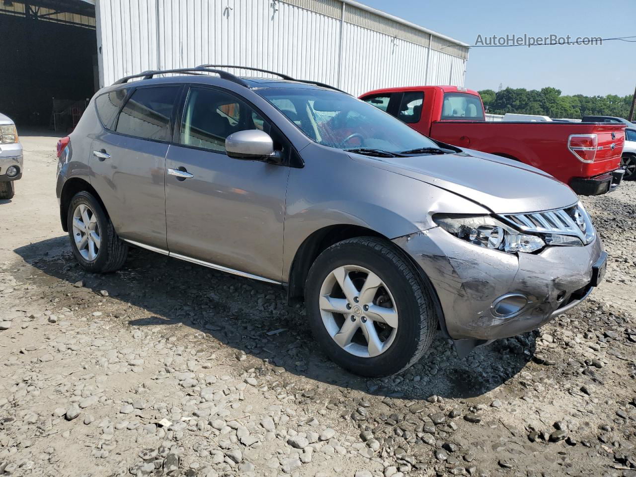 2010 Nissan Murano S Gray vin: JN8AZ1MW8AW114233
