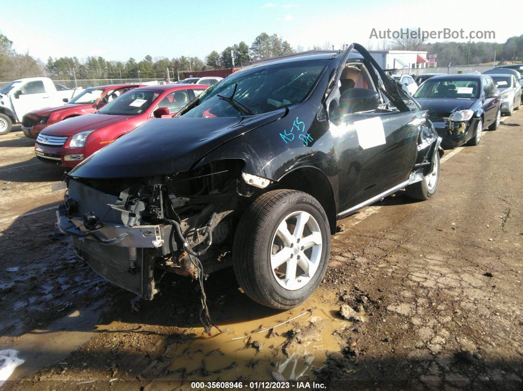 2010 Nissan Murano Sl Black vin: JN8AZ1MW8AW115656