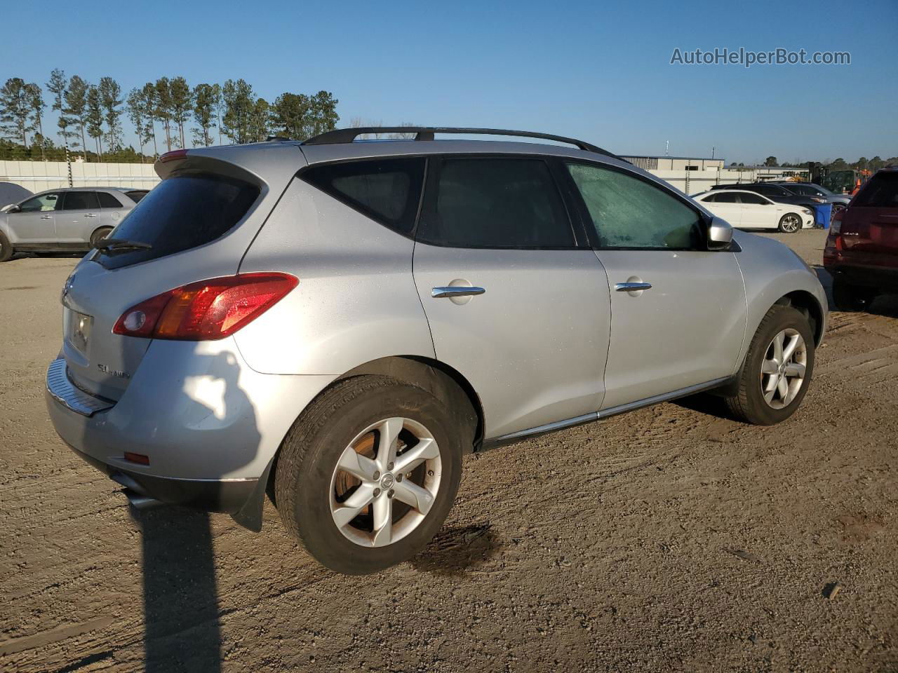 2010 Nissan Murano S Silver vin: JN8AZ1MW8AW116550